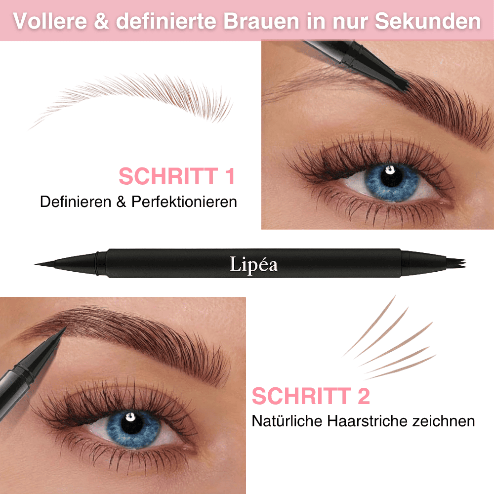 Lipéa 2-in-1 Augenbrauenstift
